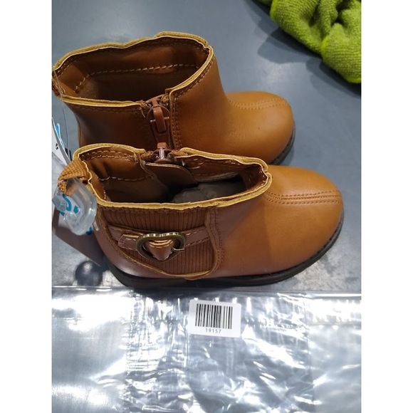 Carter's Girls Lena Fashion Boot Brown 5 Toddler